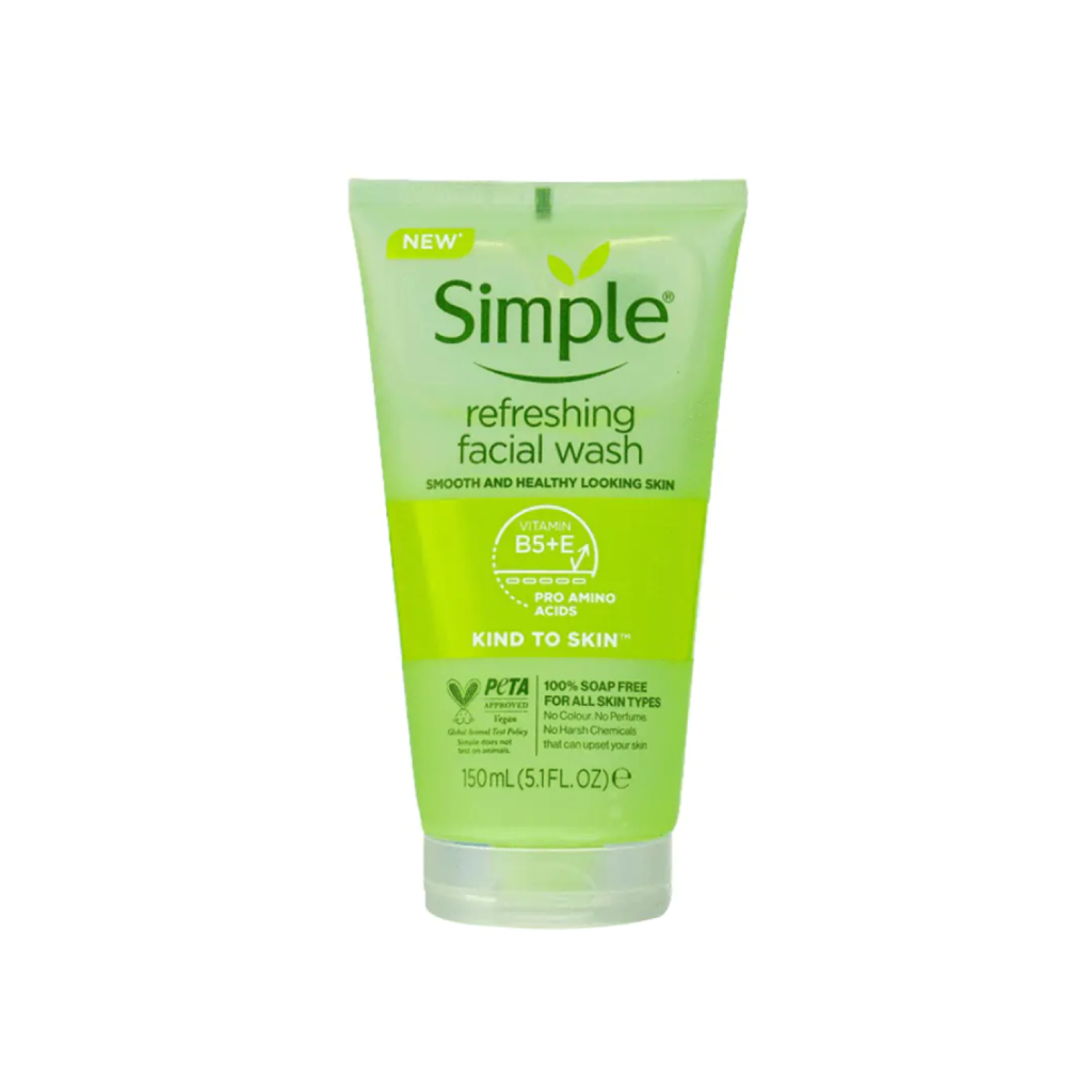 Simple Kind To Skin Refreshing Facial Wash Gel