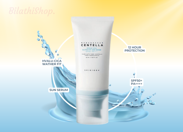 SKIN1004 Centella Hyalu-Cica Water-Fit Sun Serum 50ml - Image 2
